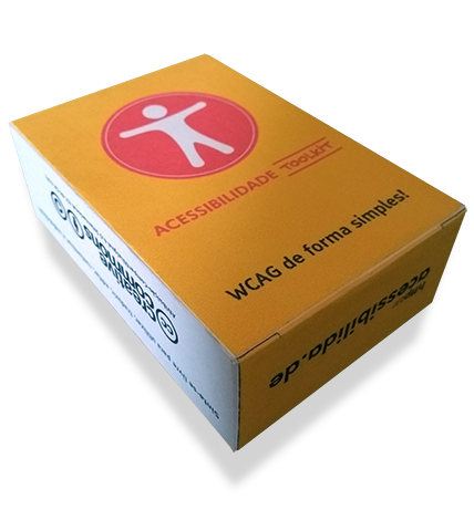 Embalagem para armazenar o toolkit.