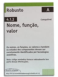 Cartão de critério de sucesso - 4.1.2 - Nome, função, valor
